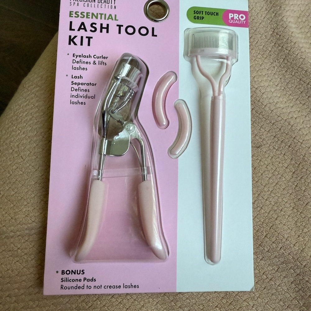 Lash Tool Kit with Pink Silicone Pads